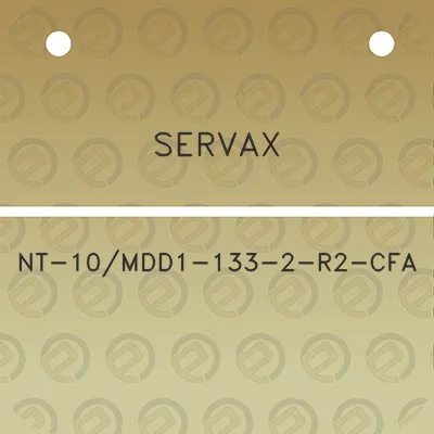 servax-nt-10mdd1-133-2-r2-cfa