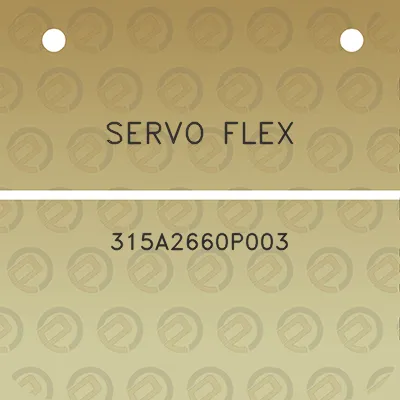 servo-flex-315a2660p003