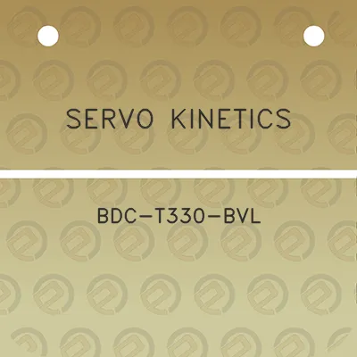 servo-kinetics-bdc-t330-bvl