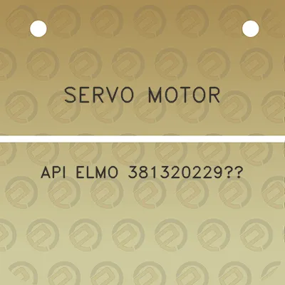 servo-motor-api-elmo-381320229