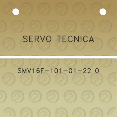 servo-tecnica-smv16f-101-01-22-0