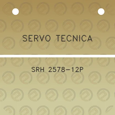 servo-tecnica-srh-2578-12p