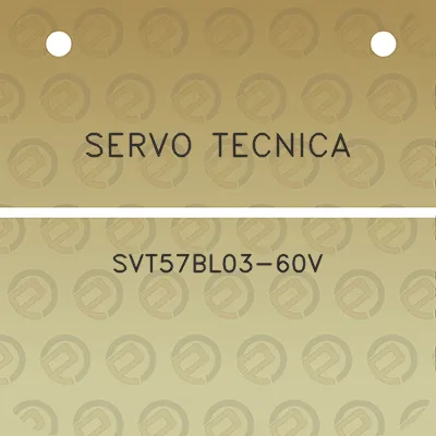 servo-tecnica-svt57bl03-60v