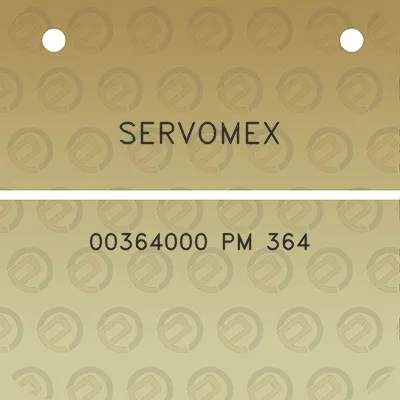 servomex-00364000-pm-364