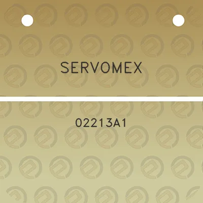 servomex-02213a1