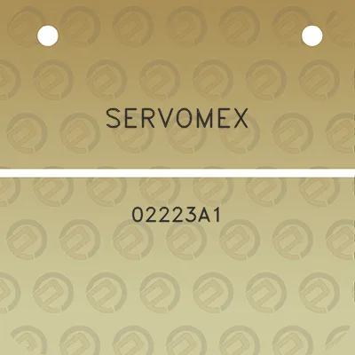 servomex-02223a1