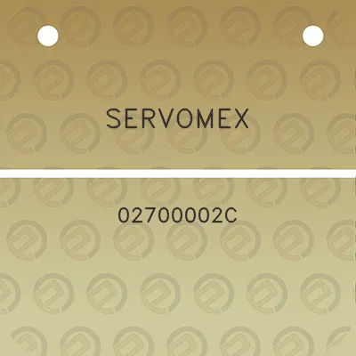 servomex-02700002c