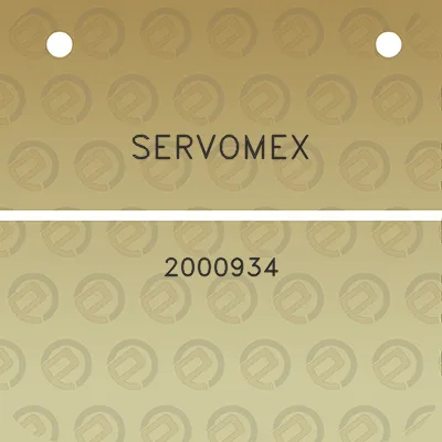 servomex-2000934