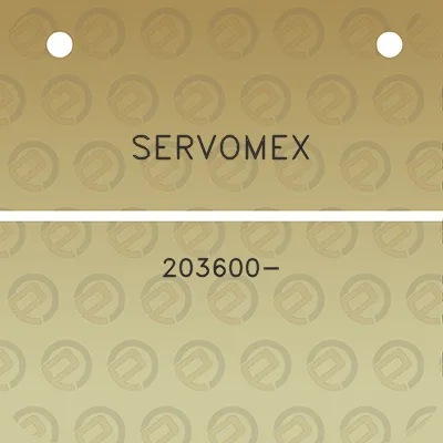 servomex-203600