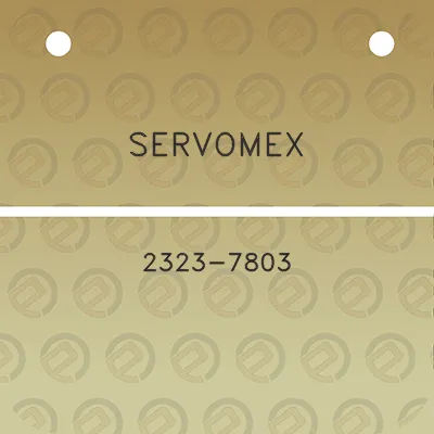 servomex-2323-7803