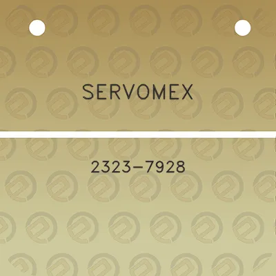 servomex-2323-7928