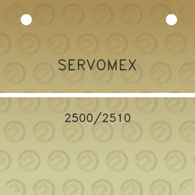 servomex-25002510