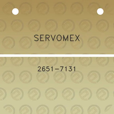 servomex-2651-7131