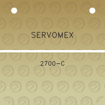 servomex-2700-c