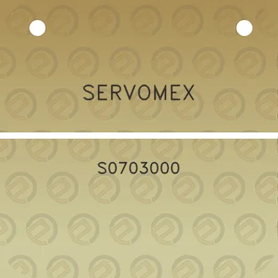 servomex-s0703000