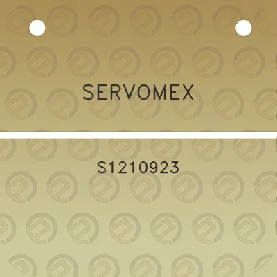 servomex-s1210923