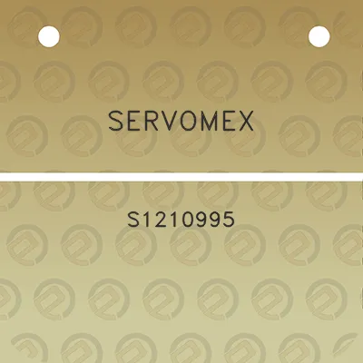 servomex-s1210995