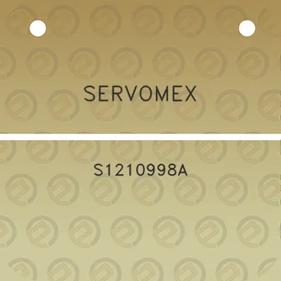 servomex-s1210998a