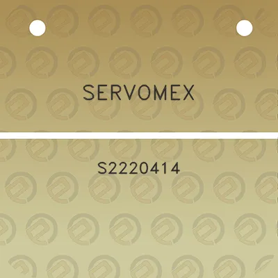 servomex-s2220414