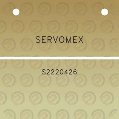 servomex-s2220426