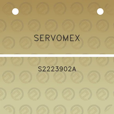 servomex-s2223902a