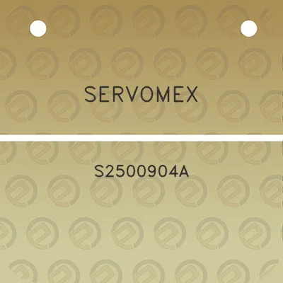 servomex-s2500904a