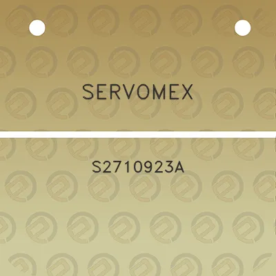 servomex-s2710923a