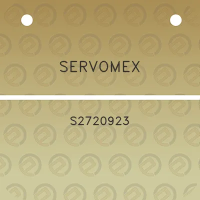 servomex-s2720923