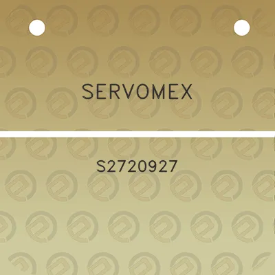 servomex-s2720927