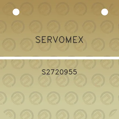 servomex-s2720955