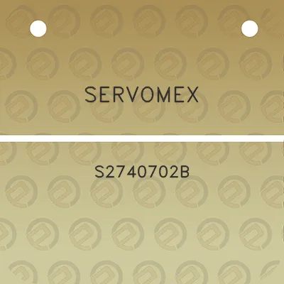 servomex-s2740702b