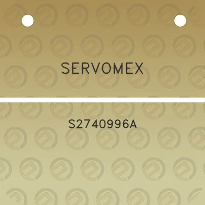 servomex-s2740996a