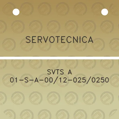 servotecnica-svts-a-01-s-a-0012-0250250