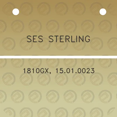 ses-sterling-1810gx-15010023