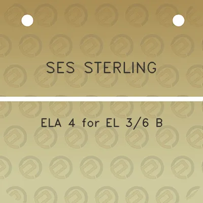 ses-sterling-ela-4-for-el-36-b