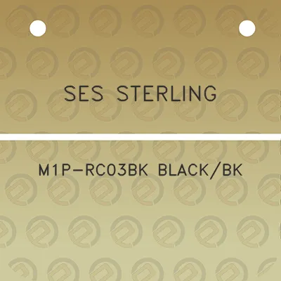 ses-sterling-m1p-rc03bk-blackbk