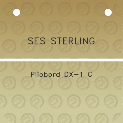 ses-sterling-pliobord-dx-1-c