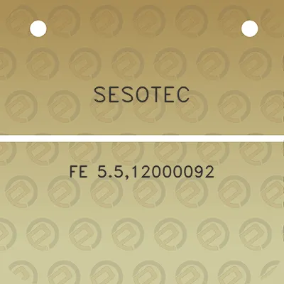 sesotec-fe-5512000092