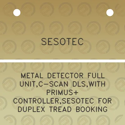 sesotec-metal-detector-full-unitc-scan-dlswith-primus-controllersesotec-for-duplex-tread-booking