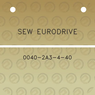 sew-eurodrive-0040-2a3-4-40