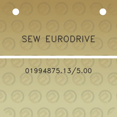 sew-eurodrive-0199487513500