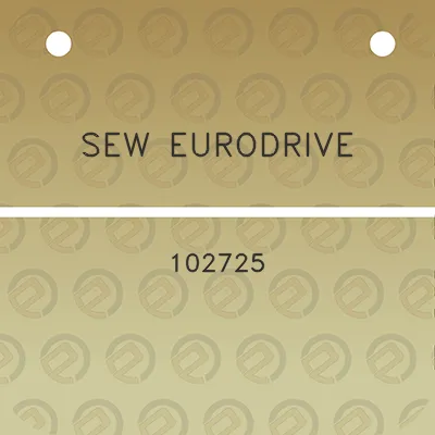 sew-eurodrive-102725