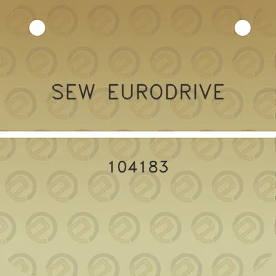 sew-eurodrive-104183