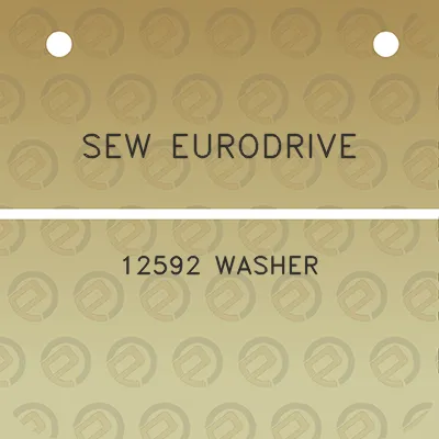 sew-eurodrive-12592-washer