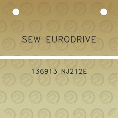 sew-eurodrive-136913-nj212e