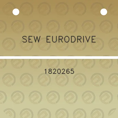 sew-eurodrive-1820265