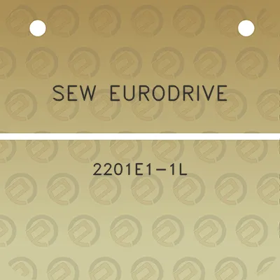 sew-eurodrive-2201e1-1l