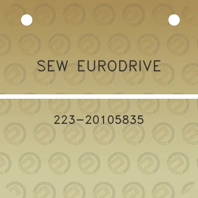 sew-eurodrive-223-20105835