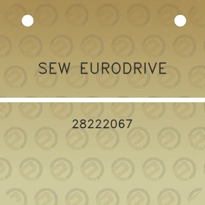 sew-eurodrive-28222067