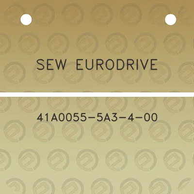 sew-eurodrive-41a0055-5a3-4-00